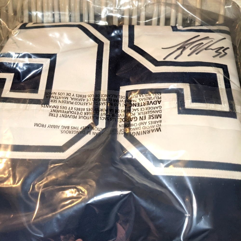 Signed Cowboys Authentic team jersey Vander Eschw